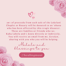 Load image into Gallery viewer, Donating with ALOHA from Aloha Rosaleis - MAHALO NUI LOA!
