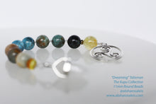 Load image into Gallery viewer, 11mm Ocean Blue Apaitite, Shackuttite and Citrine