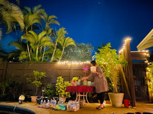 Load image into Gallery viewer, Special Note: The components for the first batch of BEE-ing RosaLeis to be created has been infused with the Full Moon in Gemini (12/18/21) energy along with Emmaʻs Sound Healing from her lovely Crystal Bowls.