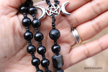 Load image into Gallery viewer, PATER - Matte Black Obsidian OM Bead