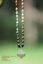 Load image into Gallery viewer, Honoring the 22 for the year, each side of the necklace has 11 different gemstones/crystals! WOW!