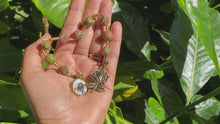 Load and play video in Gallery viewer, Saint Peregrine Mini RosaLei (Chaplet)