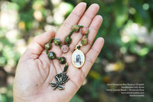 Load image into Gallery viewer, Saint Peregrine Mini RosaLei (Chaplet)
